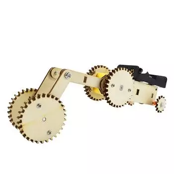 Машинка с передним и задним приводом, научные игрушки, набор для экспериментов по физике, набор для самостоятельного электромонтажа, зубчатые приводы, технологии, детские развивающие игрушки