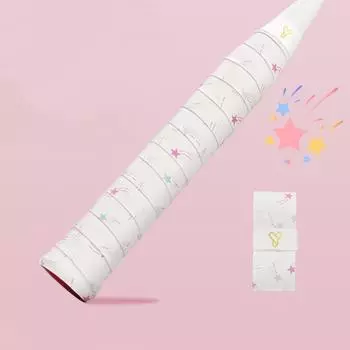 Впитывающая пот бадминтонная повязка на голову Нескользящая лента для обмотки рукоятки ракетки Бадминтонная рукоятка Удочка Star