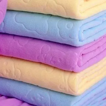 Впитывающее полотенце Charm, банное полотенце 1 шт., быстросохнущее, мягкое, ткань микрофибра, пляжное, новое и высококачественное, 70x140 см, мультяшный медведь 70*140cm синий