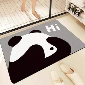 Впитывающие коврики для ванной комнаты, коврики для ванной комнаты, быстросохнущие ковры из диатомовой грязи, противоскользящие коврики для ванной комнаты для домашнего туалета 40*60cm