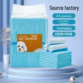 Впитывающие подгузники для домашних животных: Одноразовые пеленки для собак, кошек, щенков, кроликов, мышей и дезодорирующих плюшевых мишек. Trial pack S 20 pieces 33x45cm