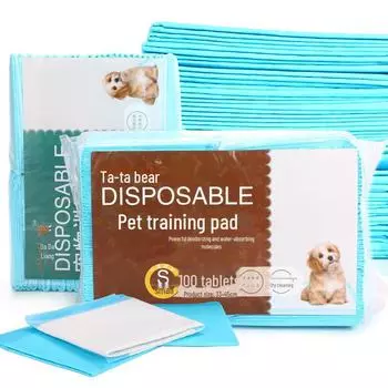 Впитывающие подгузники для собак Dada Bear с дезодорантом Small size 33*45cm 100 pieces