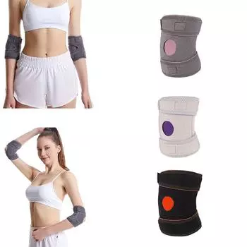 Впитывающие пот эластичные налокотники утолщенные налокотники удобная защита локтя для велоспорта серый/фиолетовый