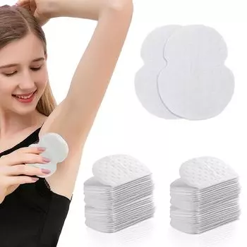 Впитывающие пот подмышками подушечки Phyxiul, упаковка из 100 штук, впитывающие пот подмышками, впитывающие пот подмышками, удобные, без запаха