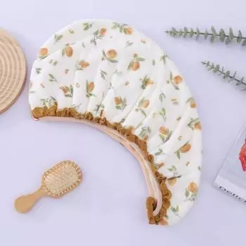 Впитывающий быстросохнущий платок для головы коралловый бархатный шапочка для душа симпатичная кружевная шапочка для сухих волос Главная