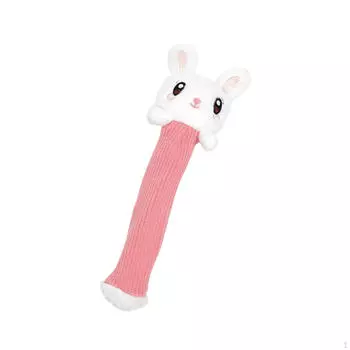 Впитывающий чехол для ракетки для бадминтона с симпатичной ручкой Pink Rabbit