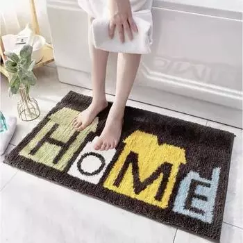 Впитывающий коврик для пола в ванной, противоскользящий коврик для двери в ванную, коврик для ног в доме, коврик для двери в спальню, коврик для туалета 40X60cm 15.7X23.6in