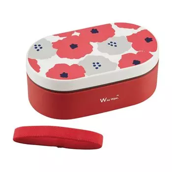 ВПК. Ланч-бокс 1-уровневый, Pioni Red, W131-9085