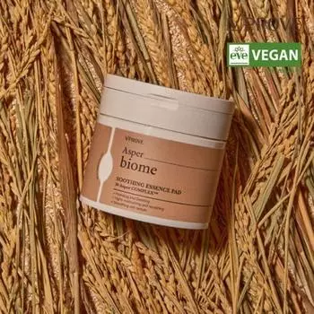 Успокаивающие салфетки VPROVE Asperbiome с эссенцией 100 листов x 2