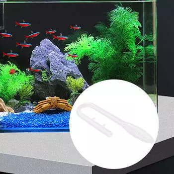 Впускная трубка для аквариума, фиолетовая трубка, регулировка, легкость очистки 16mm Diameter Inlet