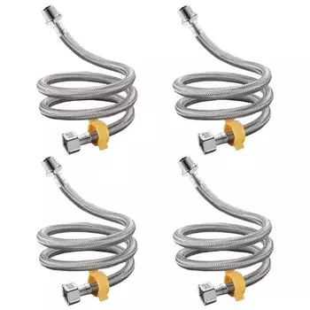 Впускной шланг водонагревателя 304 из нержавеющей стали гибкий соединительный шланг