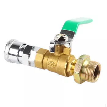 Впускной соединитель для воздушных баллонов грузовиков, соединительный элемент с шаровым клапаном-переключателем