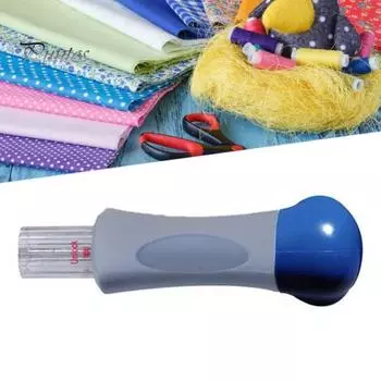 Вязальная игла с 7 иглами, экономящая работу, пластиковая противоскользящая ручка «сделай сам», изысканная швейная игла для валяния для одежды белый