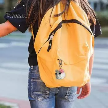 Вязаная крючком грустная игрушка хомяк с брелком ручной работы вязаный бант хомяк плюшевая кукла животное подвеска украшение дети взрослые мемы фанаты подарок A