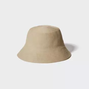 Uniqlo Japan УФ-отверждаемая трикотажная панама 01 OFF WHITE/ONE SIZE