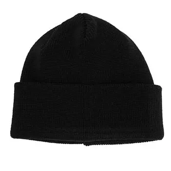 Вязаная шапка акриловые часы Beanie Сделано в Японии Растягивается [yokoami] Весна/Осень Женская/Мужская (Акрил/Черный) чёрный