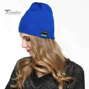 Вязаная шапка-бини с поддержкой Bluetooth Встроенные динамики Яркий цвет Высокое четкое качество звука Вязаная шапка с поддержкой Bluetooth для взрослых темно-серого