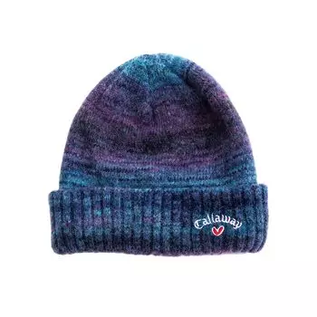 Вязаная шапка Боа Гольф C23291222 FR [Callaway] Женская (Внутренний флис) / / 1120_Военно-морской флот