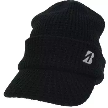 Вязаная шапка для холодной погоды с полями CPW24I BK [Bridgestone Golf] Мужская