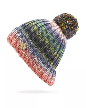 Вязаная шапка LYRA Hat LCG [Volcom] Женская (с помпоном) [K5852503 / V.CO ШАПОЧКА]