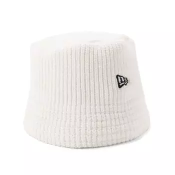 Вязаная шапка-панама цвета слоновой кости M [New Era] слоновая кость