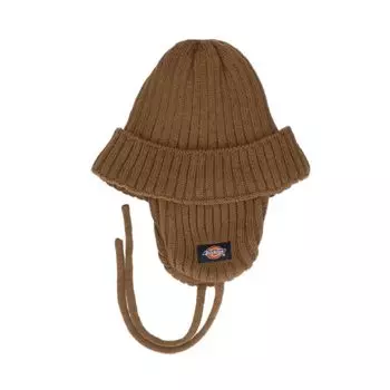 Вязаная шапка с ушами 80681200 Бежевый [Dickies] 74