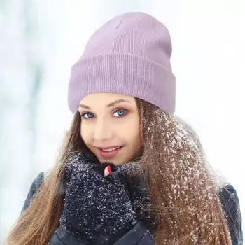 Вязаная шапка Yousheng с атласной подкладкой предотвращает ломкость волос, эластичная однотонная, сохраняющая тепло шапка, унисекс, головной убор для холодной погоды для работы на открытом воздухе