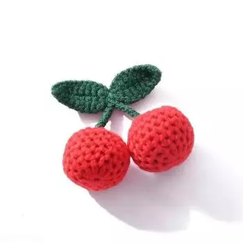 Вязаная шерстяная пряжа крючок ткачество DIY украшения товары для рукоделия одежда шляпа обувь брелок серьги декор кулон 10 шт вишня