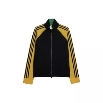 Вязаная спортивная куртка adidas x Wales Bonner Черная верхняя одежда унисекс Разноцветная IB3261 XS