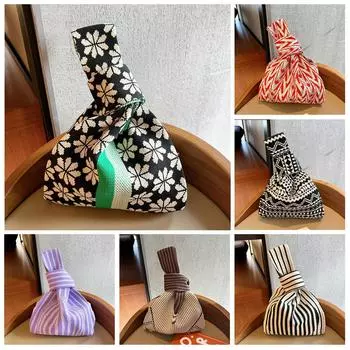 Вязаная сумка для мобильного телефона для женщин на весну и осень, симпатичная мультяшная универсальная сумка на одно плечо с диагональным поперечным ремешком, дорожный кошелек для монет, маленькая сумочка 21*33cm