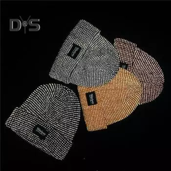 Вязаная светоотражающая шапка, ветрозащитная, высокоэластичная, купольная, в стиле хип-хоп, уличная, для ночных пробежек, предупреждающая, зимняя, сохраняющая тепло, головной убор для бегунов, велосипедистов серый