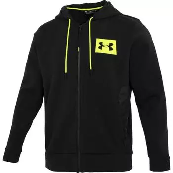 Вязаная тренировочная куртка с капюшоном Under Armour Summit Series, мужская верхняя одежда, черный 1366232-001 L