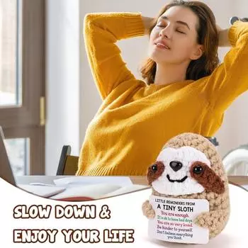 Вязаная вручную кукла-кролик своими руками, милая шерстяная кукла, вязаная кукла-кролик One Size