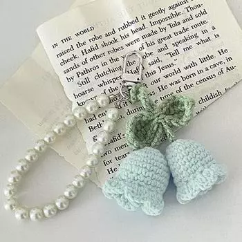 Вязаные цветные цветы для сумок для мобильных телефонов, ключей, шнурок от потери, цепочки для DIY, шнурок на запястье, шнурок, подарочные аксессуары