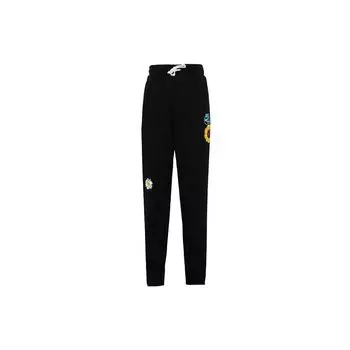 Вязаные джоггеры с принтом и шнурком Nike, черные DM8089-010 M