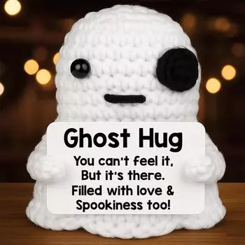 Вязаные крючком мопсы активно представляют шерстяные куклы в качестве подарков One Size