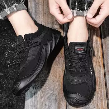 Вязаные парусиновые туфли для мужчин, роскошные дизайнерские кроссовки для мужчин, амортизирующие кроссовки для мужчин, мужская обувь для зимнего тенниса 39 чёрный