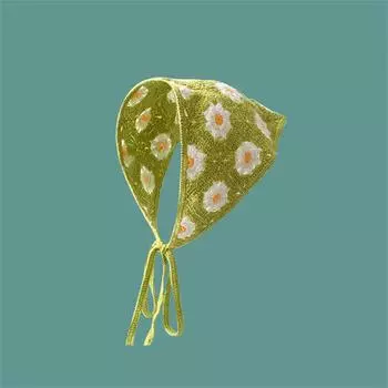 Вязаные платки-банданы, вязаные шерстяные повязки на голову для женщин, девушек, шарфы для волос, модные повязки на голову, женские головные уборы