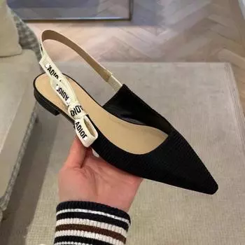 Вязаные сандалии, летние туфли в стиле ретро с буквенным носком, женская обувь на шпильке 35