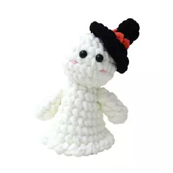 Вязаные вручную шерстяные украшения, милые позитивные забавные кукольные украшения One Size