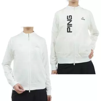 Вязаный блузон Golf M [Pin Apparel] женский (обратимый) / / 622-3270008 030_Белый