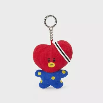Вязаный брелок для ключей Line Friends BT21 TATA с сезонным поздравлением