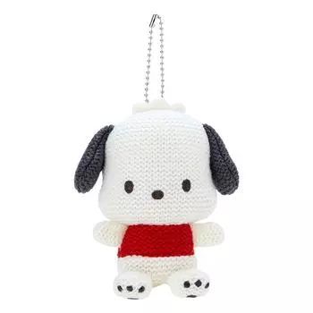 Вязаный держатель для талисмана Sanrio Amigurumi Pochacco ширина 10 x глубина 6 x высота 13 см 500241 прибл.