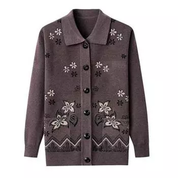 Вязаный кардиган, свитер, свитер с лацканами, пальто, свитер большого размера, женский свитер, осенне-зимний утепленный свитер XXXXL