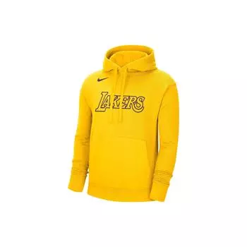 Вязаный пуловер с капюшоном и логотипом бренда Nike Alphabet, мужская толстовка с капюшоном амарилло-желтого цвета DR9315-728 M