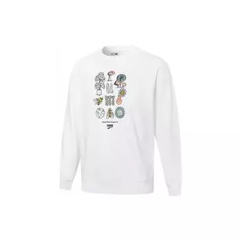 Вязаный пуловер с логотипом PUMA, мужские топы, белый 533677-02 XL