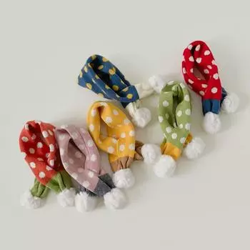 Вязаный шарф для детей