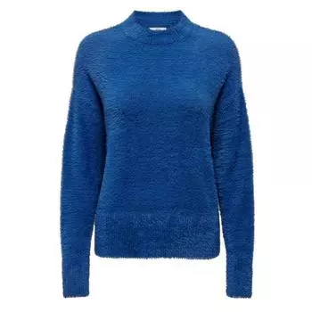 Вязаный свитер с длинными рукавами и высоким воротником Jola Женский JDY M коричневый