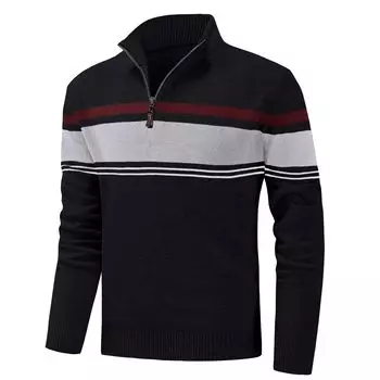 Вязаный свободный гольф большой повседневный длинный весенний черный светлый 3XL [KEFITEVD] свитер, мужской свитер, размер, одежда, V-образный вырез, нижняя одежда, рукав, теннис, одежда, +