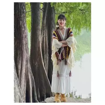 Вязаный универсальный кардиган в этническом стиле, шаль, подходящая по цвету, весенняя накидка, шарф для путешествий в пустыне, фото 035 # 135-175CM синий